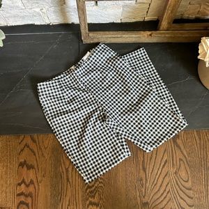 Checkered leggings pants